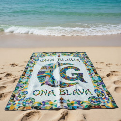 Pareo 100% Algodón Barcelona | Calidad Premium | Ona Blava